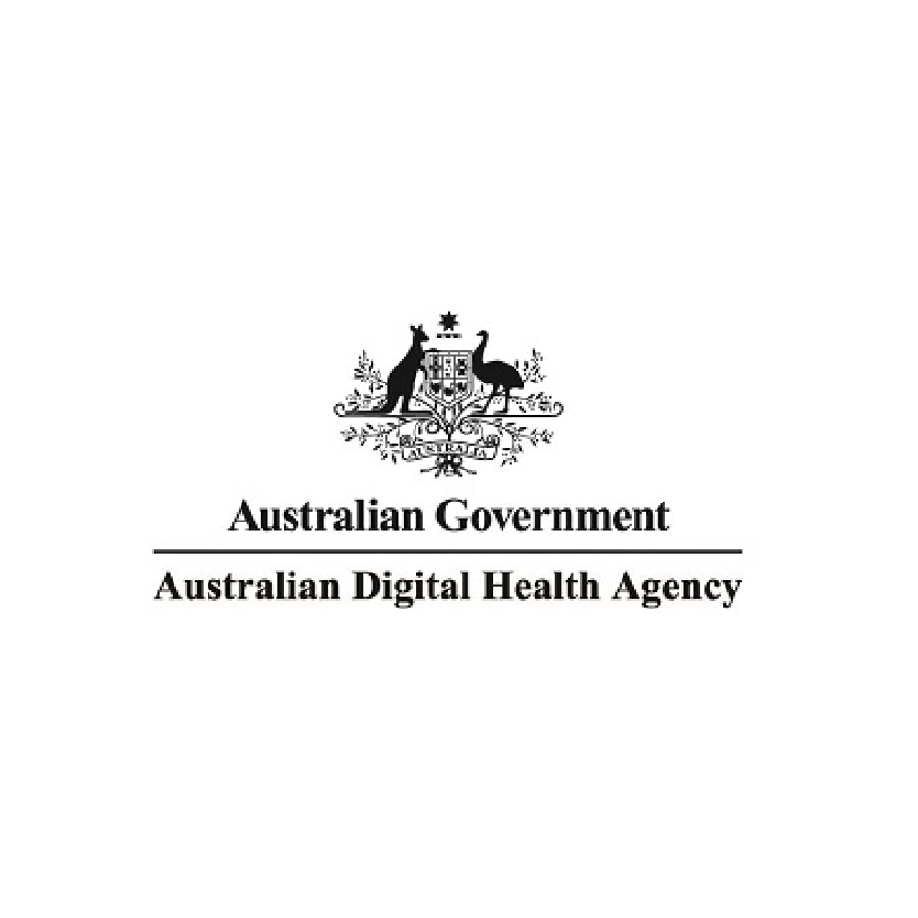 digital health client - Australian Government, Australian Digital Health Agency logo