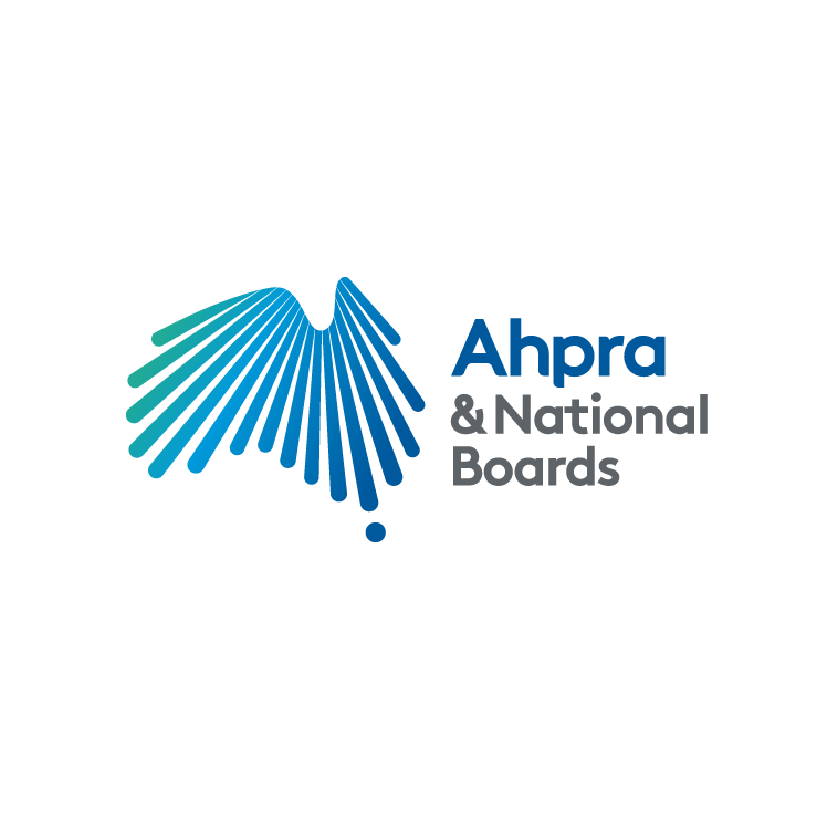 health client - Ahpra logo
